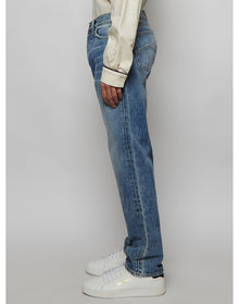 Rhude | Men | Classic Whisker Detail Jean | Indigo Blue