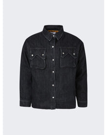 Rhude | Men | Denim Overshirt | Black