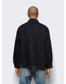 Rhude | Men | Denim Overshirt | Black