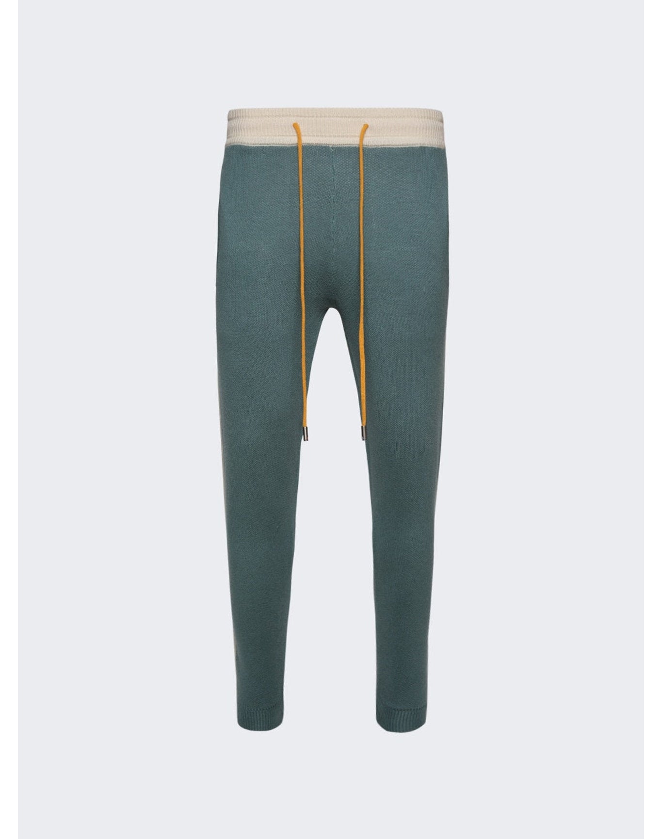 Rhude | Men | Knit Track Pants | Ivory x Sage