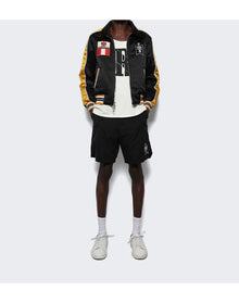 Rhude | Men | Le Soleil Bomber | Black x Mustard