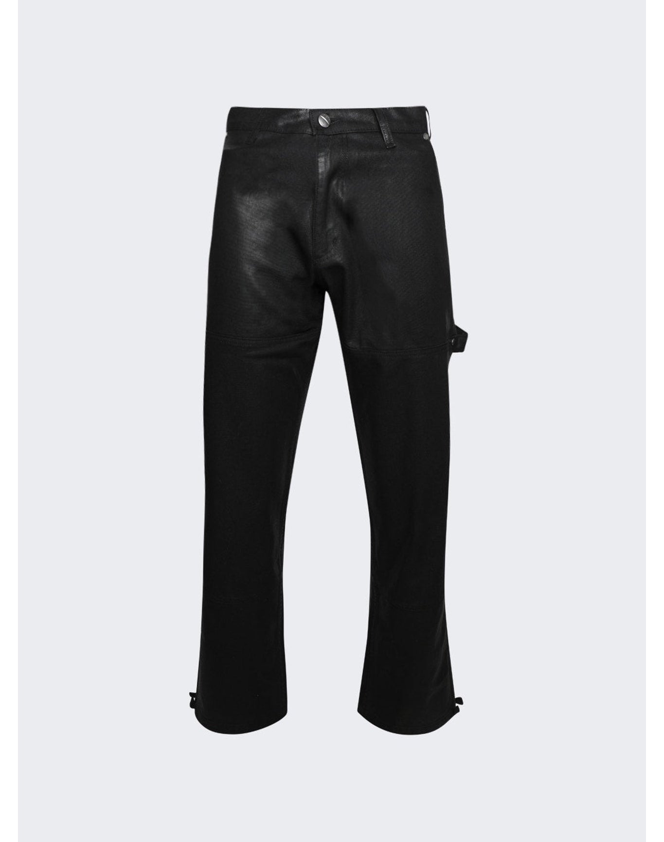 Rhude | Men | Oil Stain Reza Double Knee Jeans | Black
