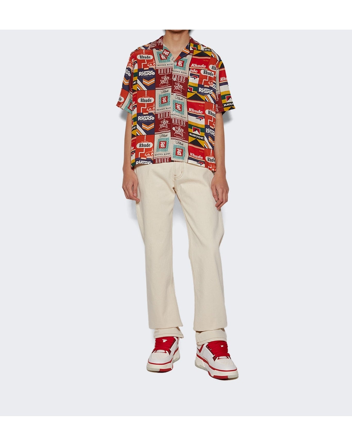 Rhude | Men | Raw 90s Denim | Cream
