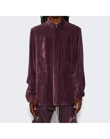 Rick Owens | Men | Fogpocket Outershirt | Amethyst