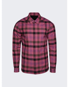 Rick Owens | Men | Fogpocket Plaid Outershirt | Hot Pink