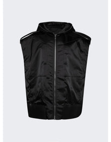 Rick Owens | Men | Lido Sleeveless Hoodie | Black