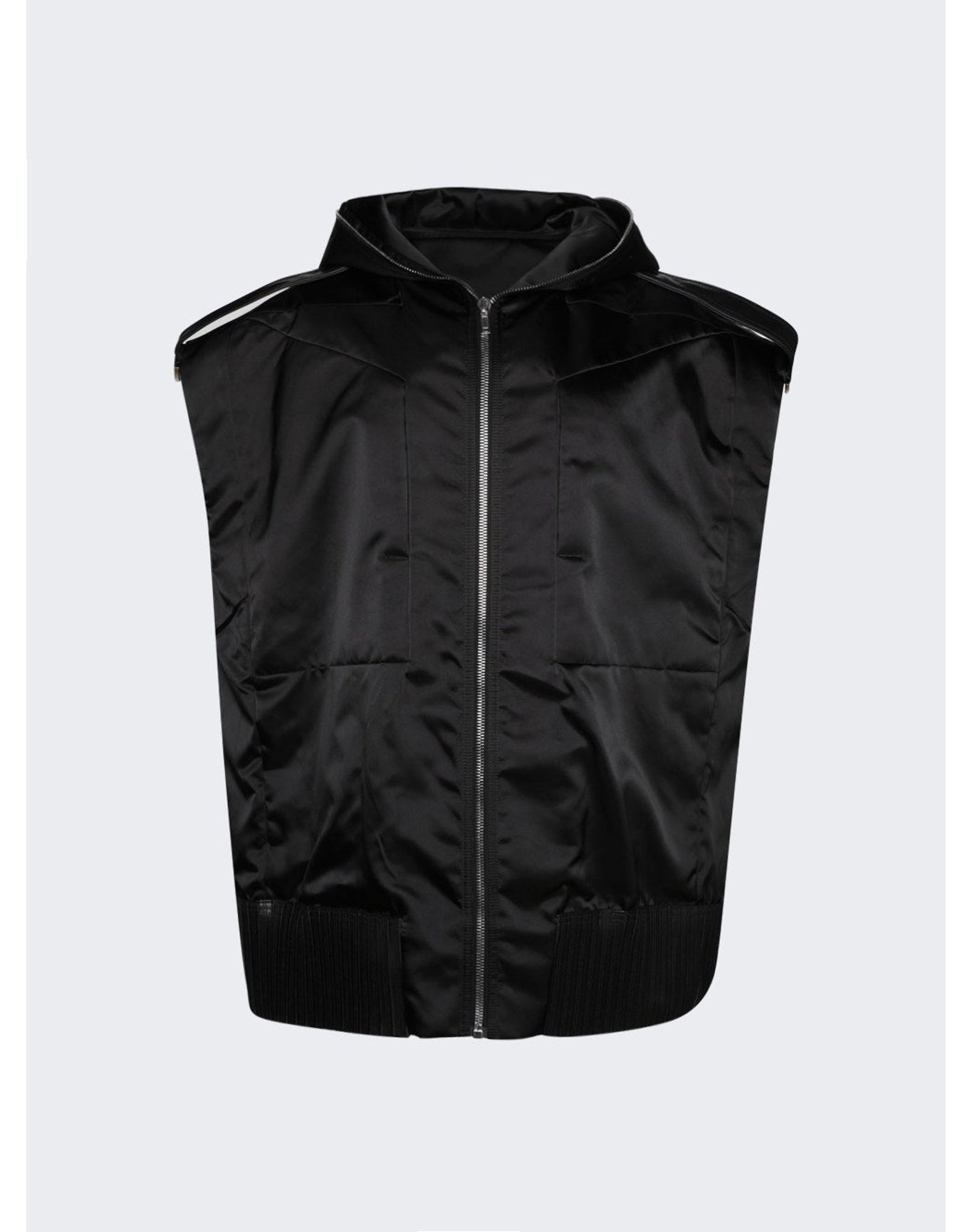 Rick Owens | Men | Lido Sleeveless Hoodie | Black
