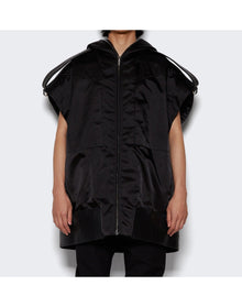 Rick Owens | Men | Lido Sleeveless Hoodie | Black