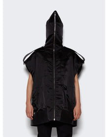 Rick Owens | Men | Lido Sleeveless Hoodie | Black