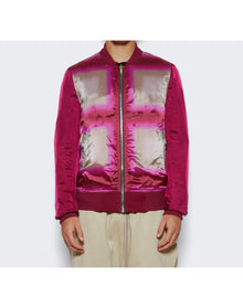 Rick Owens | Men | Reversible Flight Jacket | Fuchsia