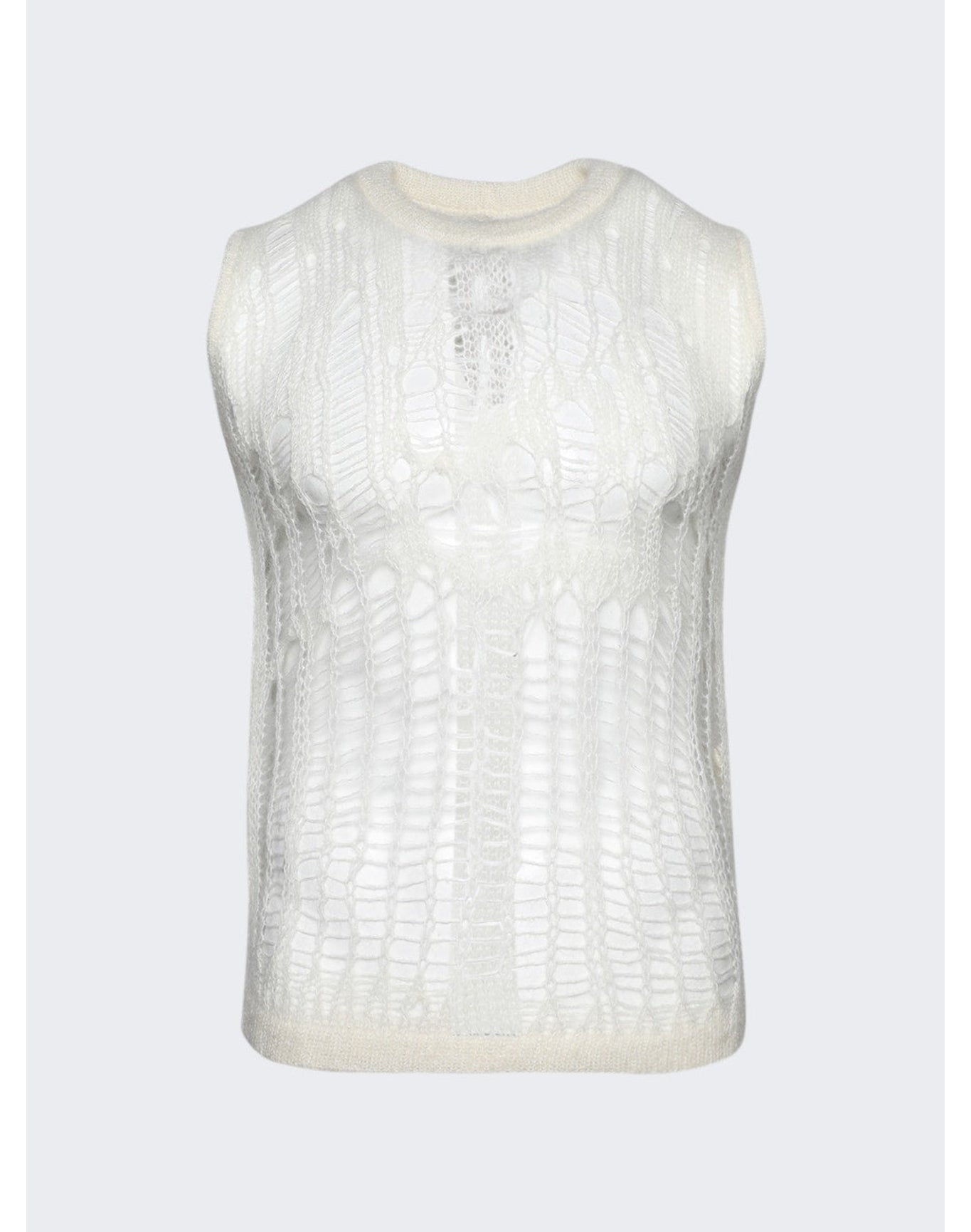 Rick Owens | Men | Spider Tank Top | Milk