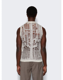 Rick Owens | Men | Spider Tank Top | Milk