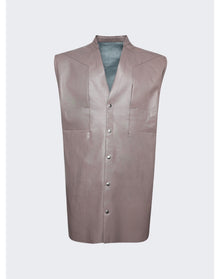 Rick Owens | Men | Strobe Jumbo Cut Out Outershirt | Dusty Pink