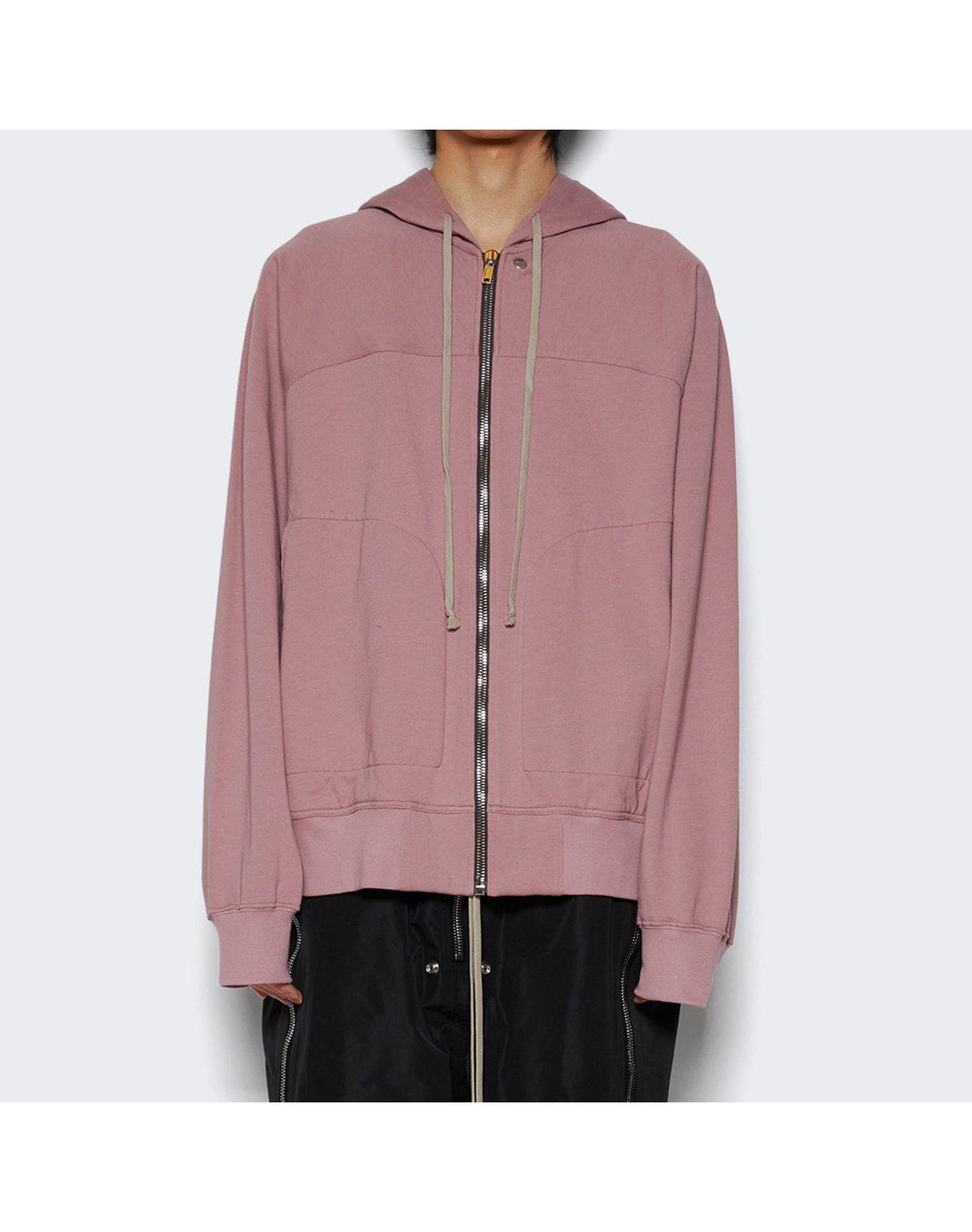 Rick Owens | Men | Strobe Jumbo Cut Out Outershirt | Dusty Pink