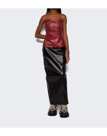 Rick Owens | Women | Bustier Sleeveless Top | Cardinal Red