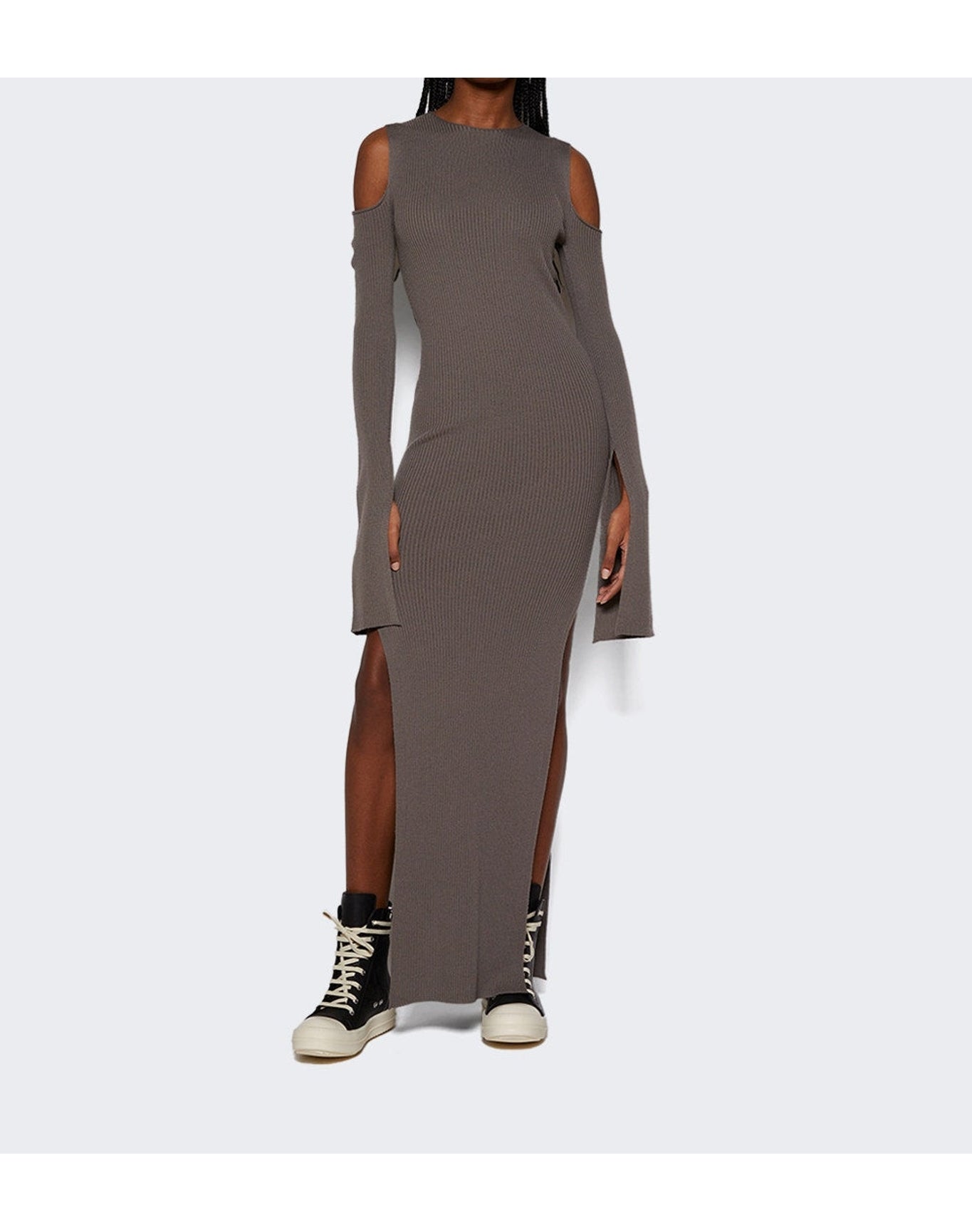 Rick Owens | Women | Cape Sleeve Dress | Dust