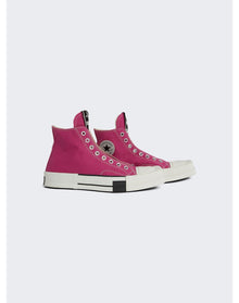 Rick Owens | Women | Drkshdw x Converse Turbodrk Laceless Hi Sneaker | Hot Pink