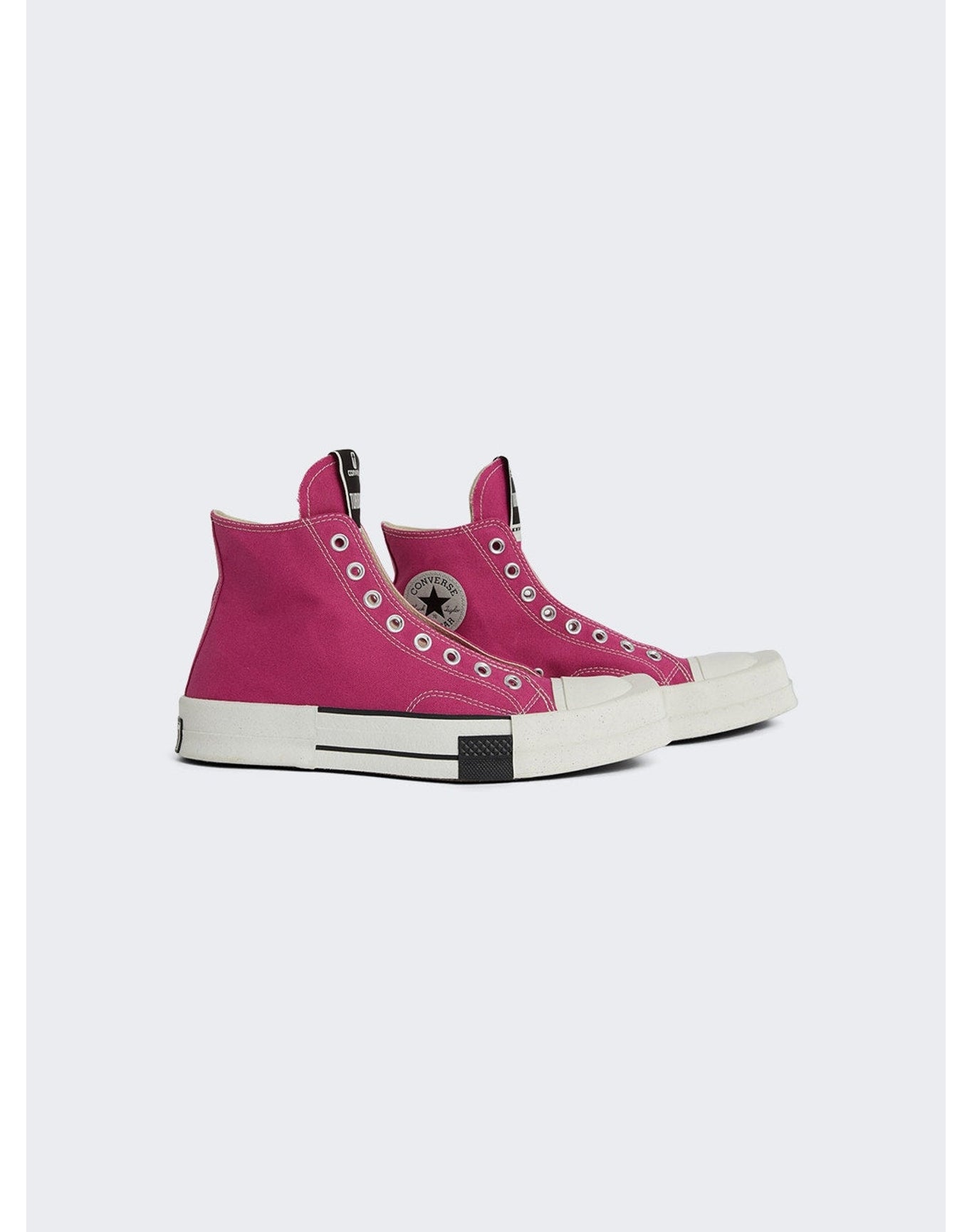 Rick Owens | Women | Drkshdw x Converse Turbodrk Laceless Hi Sneaker | Hot Pink