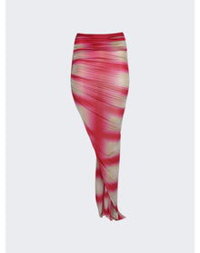 Rick Owens | Women | Edfu Skirt | Fuchsia Plaid