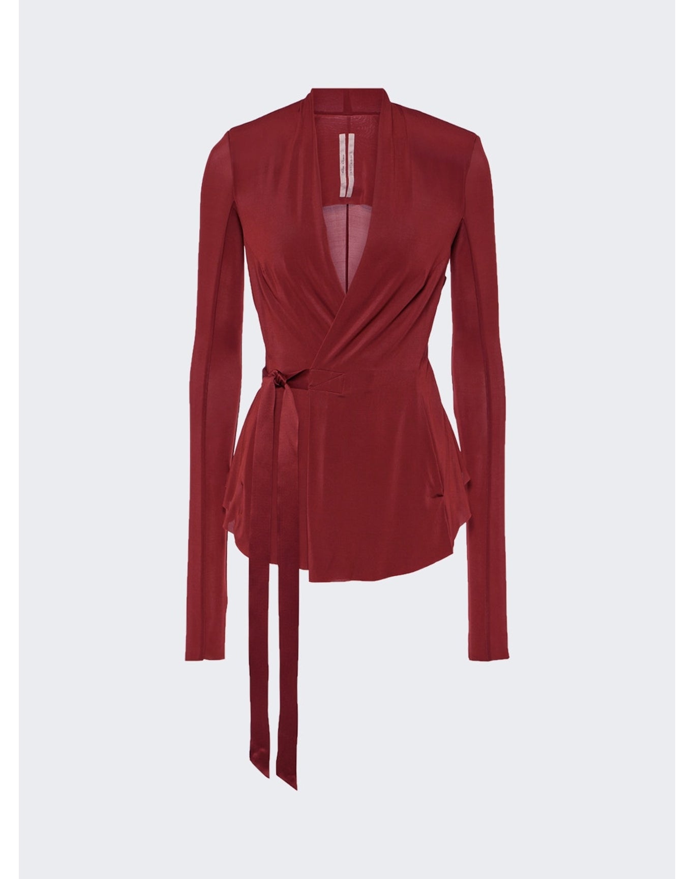 Rick Owens | Women | Hollywood Wrap Jacket | Burgundy