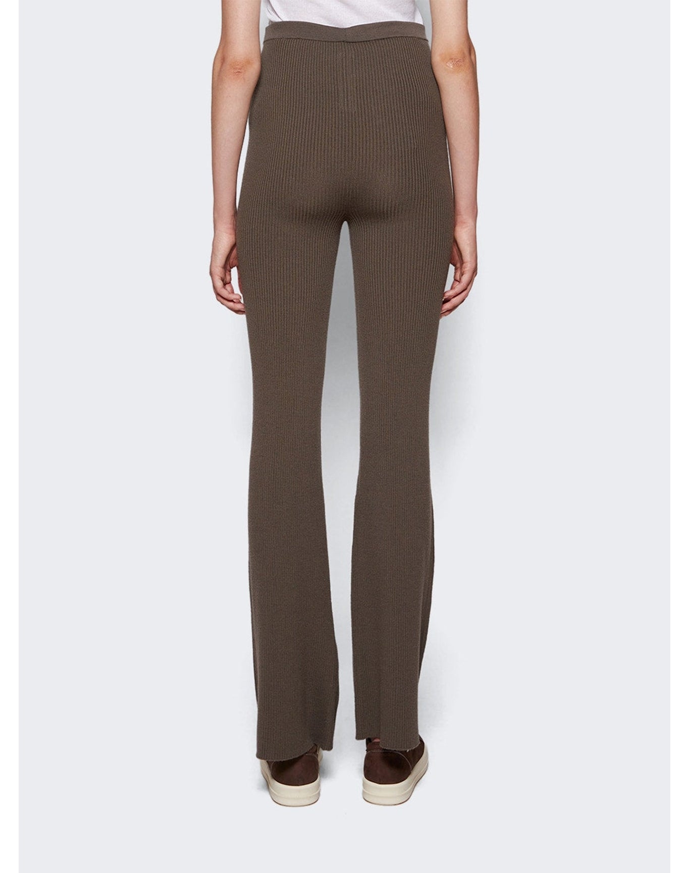 Rick Owens | Women | Knit White Leg Pants | Dust
