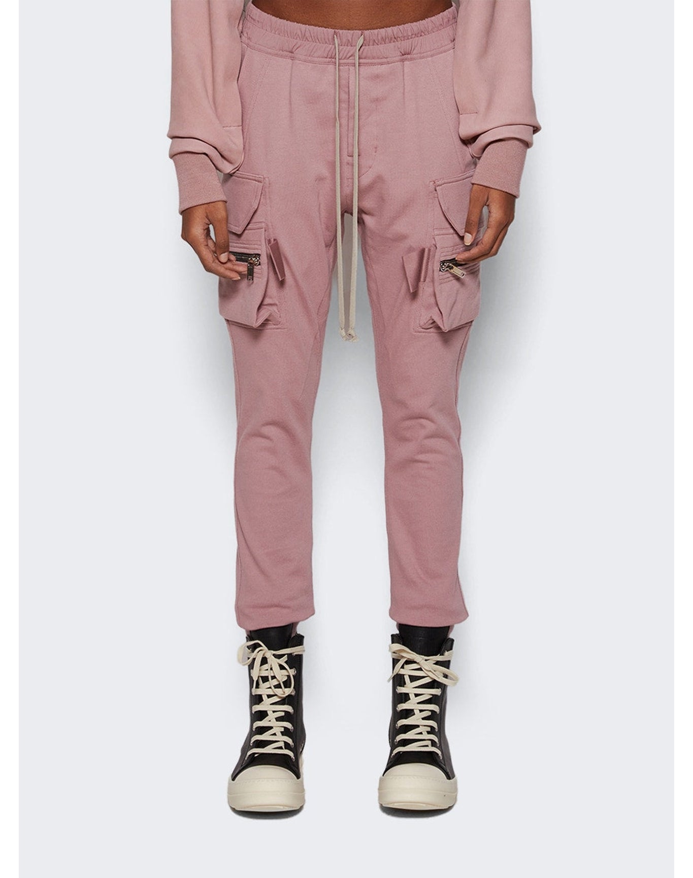 Rick Owens | Women | Matsodon Cargos | Dusty Pink