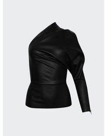 Rick Owens | Women | One Sleeve Top | Black