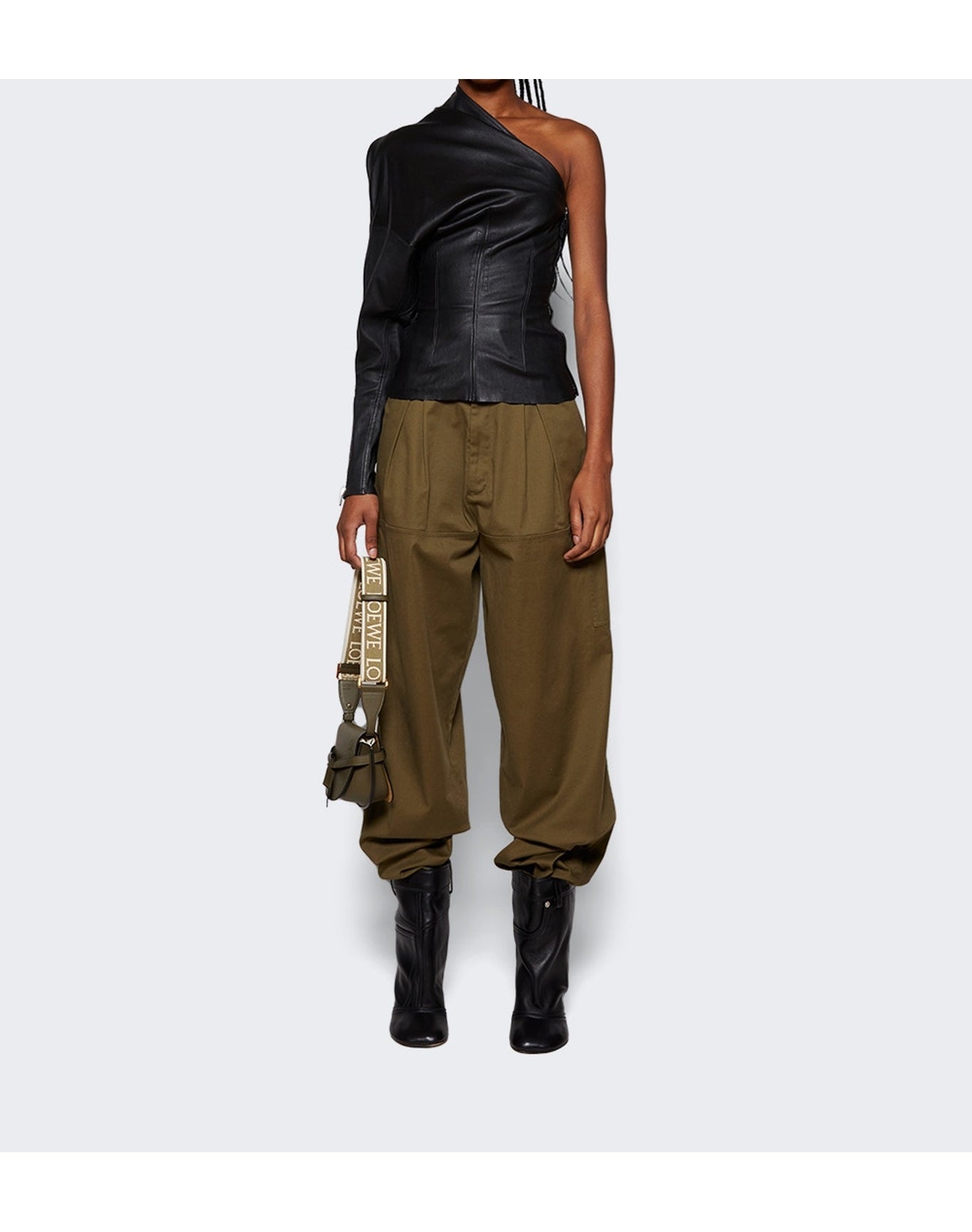 Rick Owens | Women | One Sleeve Top | Black