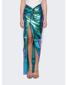 Rick Owens | Women | Woven Edfu Skirt | Iridescent
