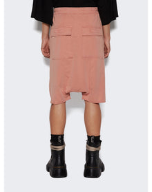 Rick Owens DRKSHDW | Men | Drawstring Pods Shorts | Dark Pink