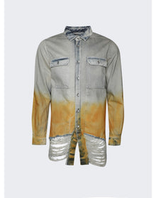 Rick Owens DRKSHDW | Men | Outershirt | Sky x Orange Degrade