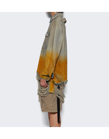 Rick Owens DRKSHDW | Men | Outershirt | Sky x Orange Degrade