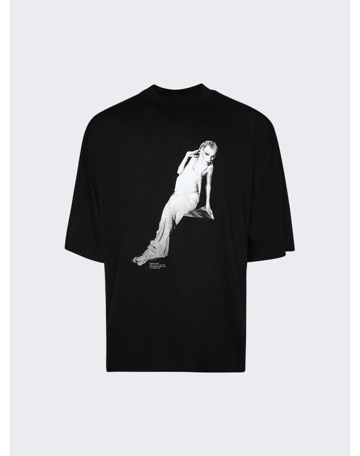 Rick Owens DRKSHDW | Men | T-shirt - Tommy T | Black