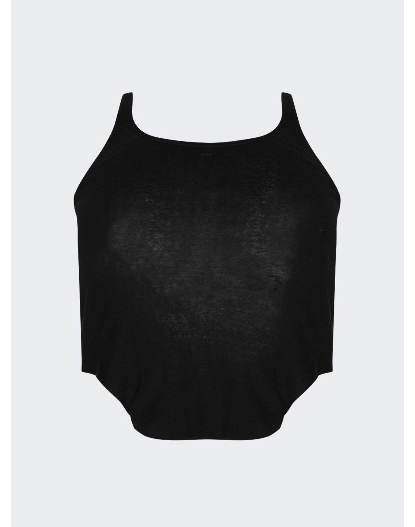 Rick Owens DRKSHDW | Women | Basic Cropped Tank | Black