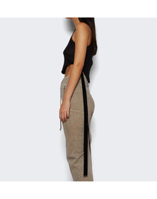 Rick Owens DRKSHDW | Women | Basic Cropped Tank | Black