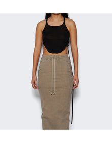 Rick Owens DRKSHDW | Women | Basic Cropped Tank | Black
