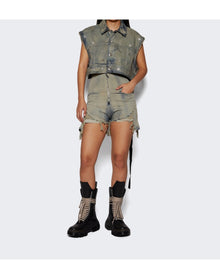 Rick Owens DRKSHDW | Women | Cropped Jacket | Sky