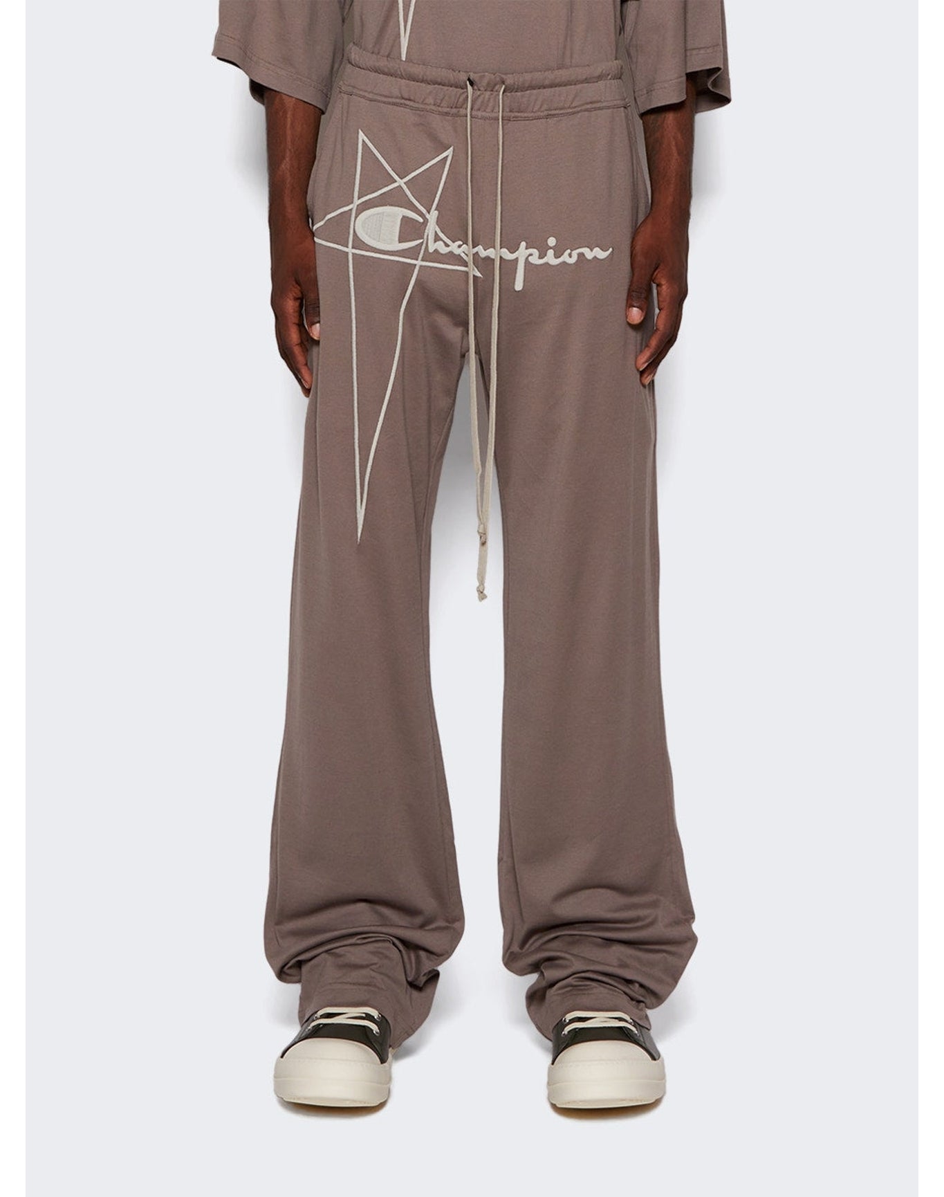 Rick Owens x Champion | Men | Dietrich Drawstring Sweatpants | Dust