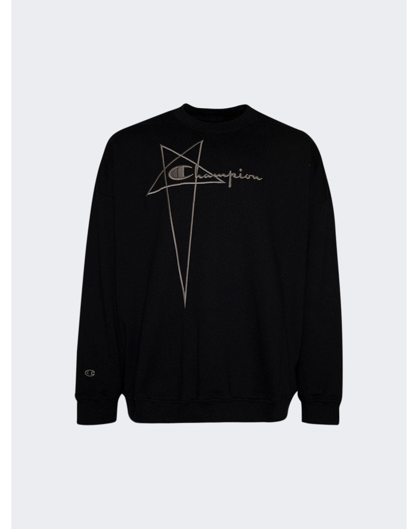 Rick Owens x Champion | Men | Jumbo Sweatshirt | Black