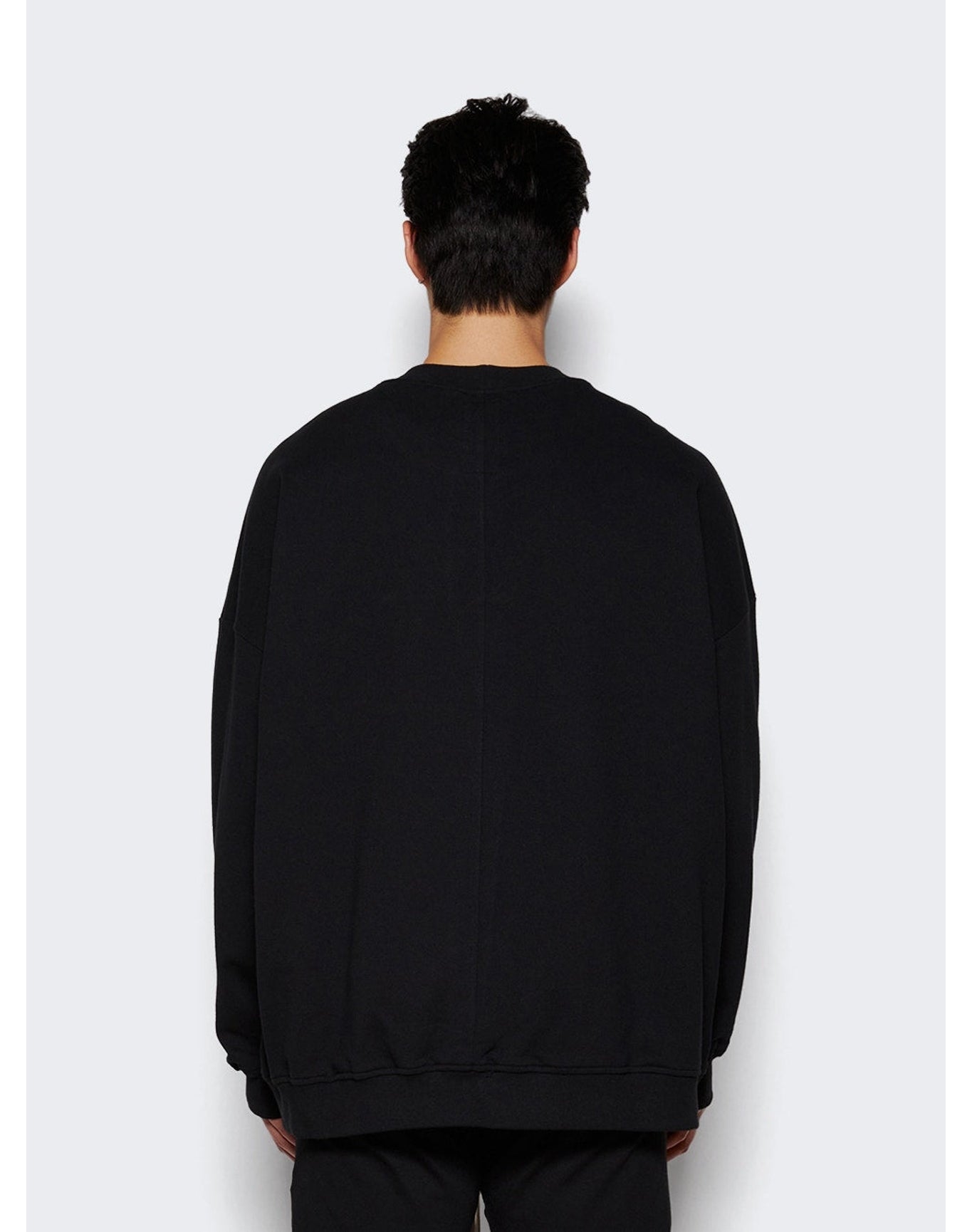 Rick Owens x Champion | Men | Jumbo Sweatshirt | Black