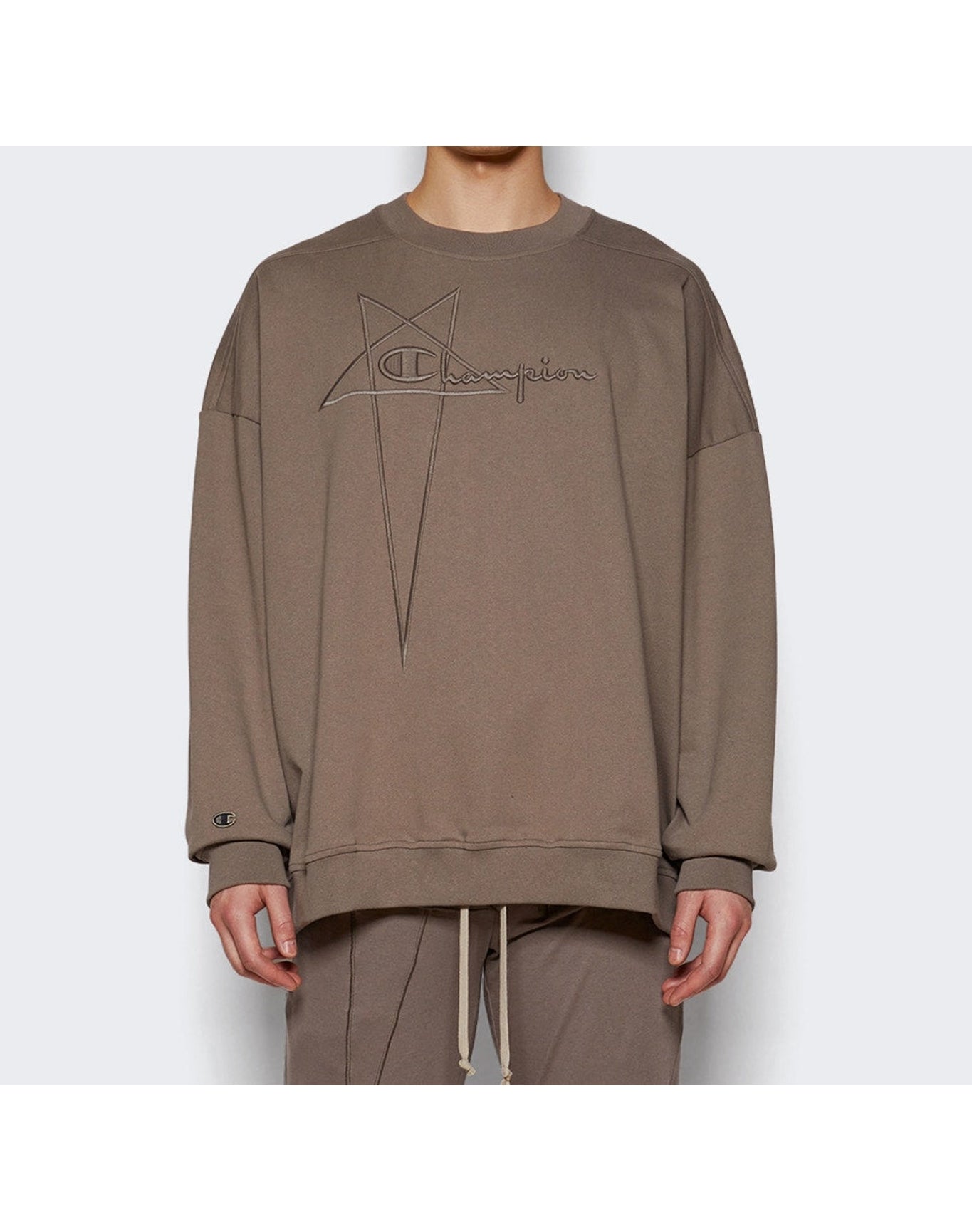 Rick Owens x Champion | Men | Jumbo Sweatshirt | Dust