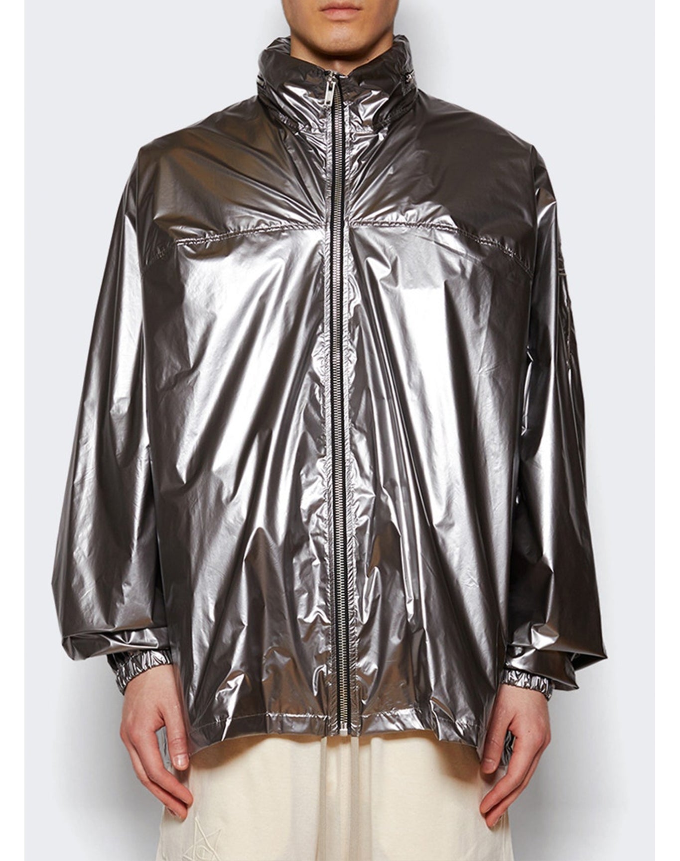 Rick Owens x Champion | Men | Jumbo Windbreaker | Silver