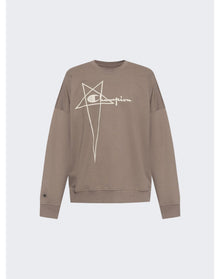 Rick Owens x Champion | Men | Pullover Sweatshirt | Dust