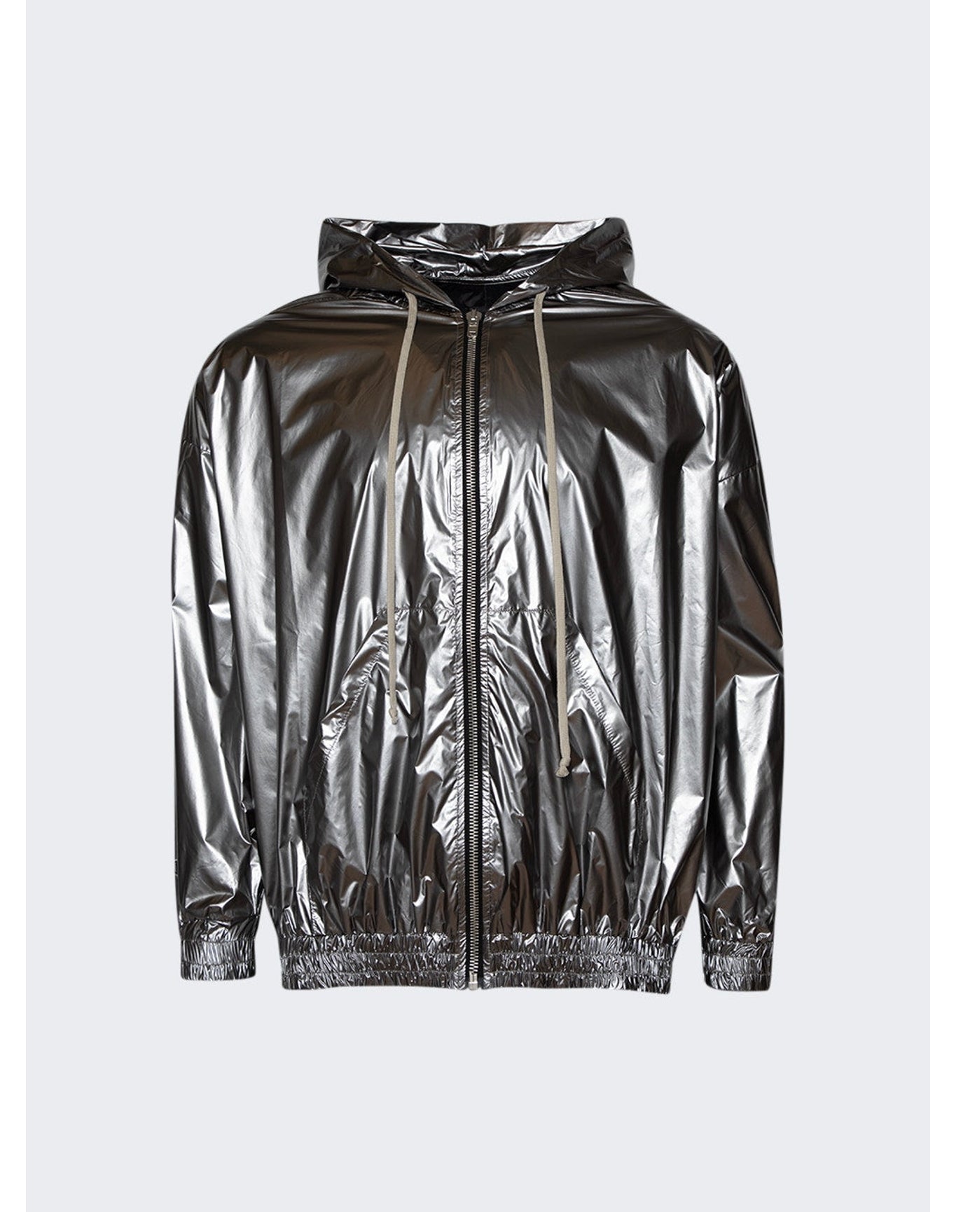 Rick Owens x Champion  | Men | Jumbo Jason's Zip Hoodie | Silver