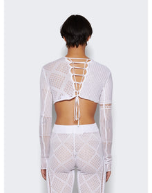 Roberta Einer | Women | Loona Crop Top | White