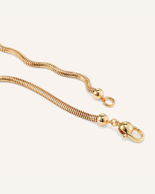 Russo Snake Chain | Gold-Tone Plated Brass