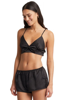 Rya Collection | Womens | Shimmer Bralette Set | Black