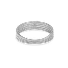 Layer Cake Band | 14K White Gold