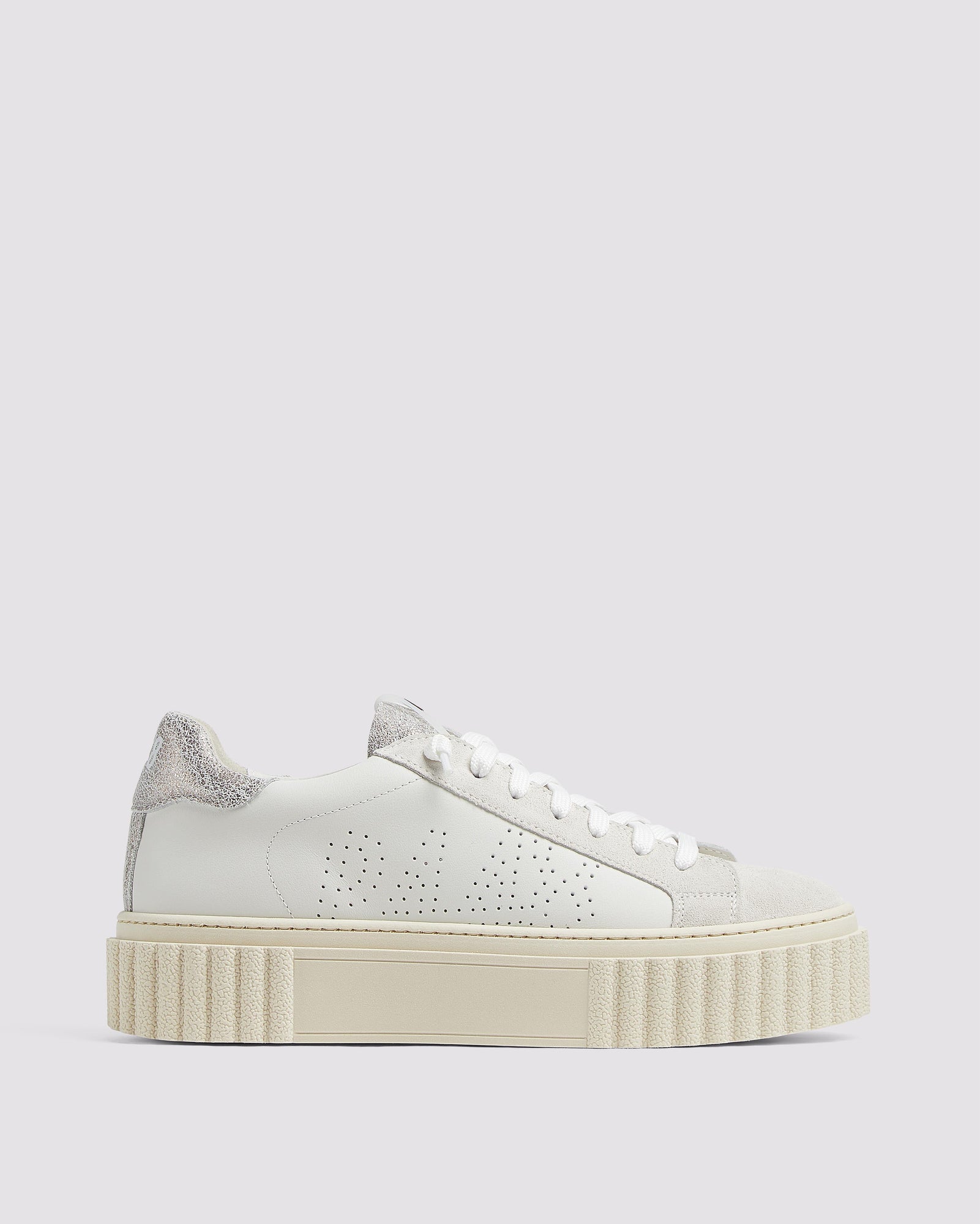 Women | Creeper Sneaker | Silver Dust