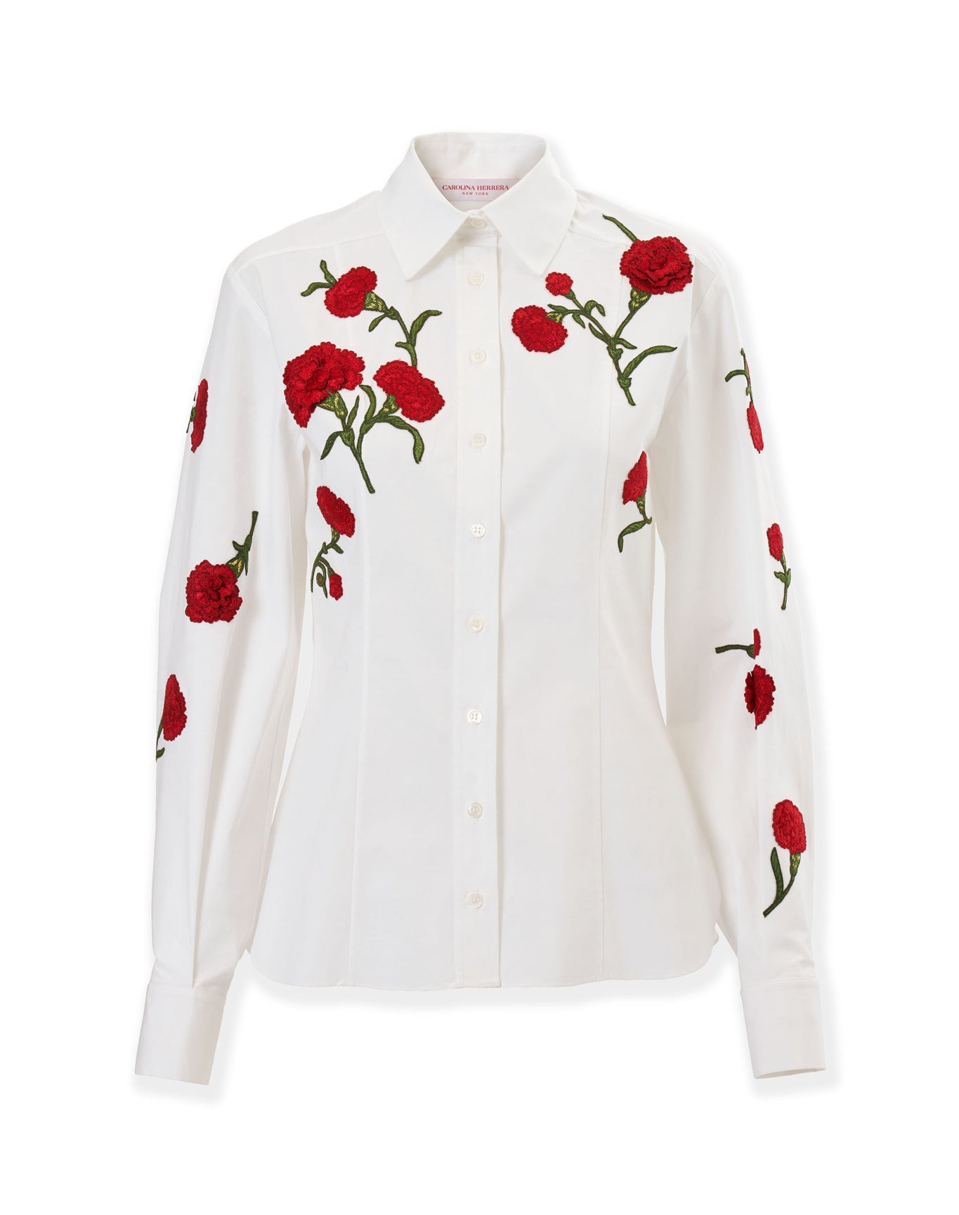 Embroidered Isabela Top | White Multi